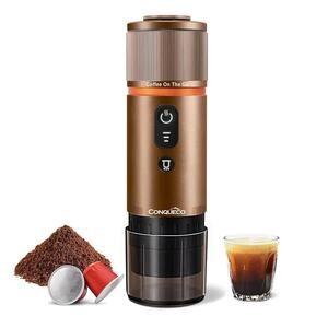 Portable Espresso Coffee Machine: 12V Electric Small Travel Expresso Maker